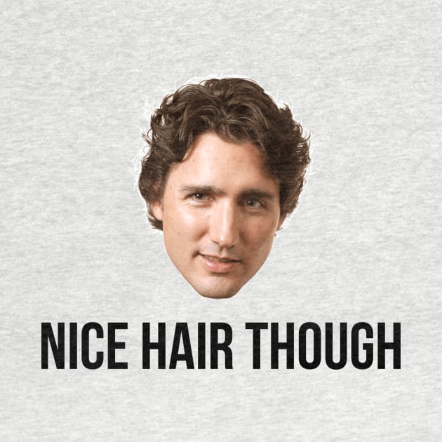 Justin Trudeau Nice Hair Though by swiftscuba